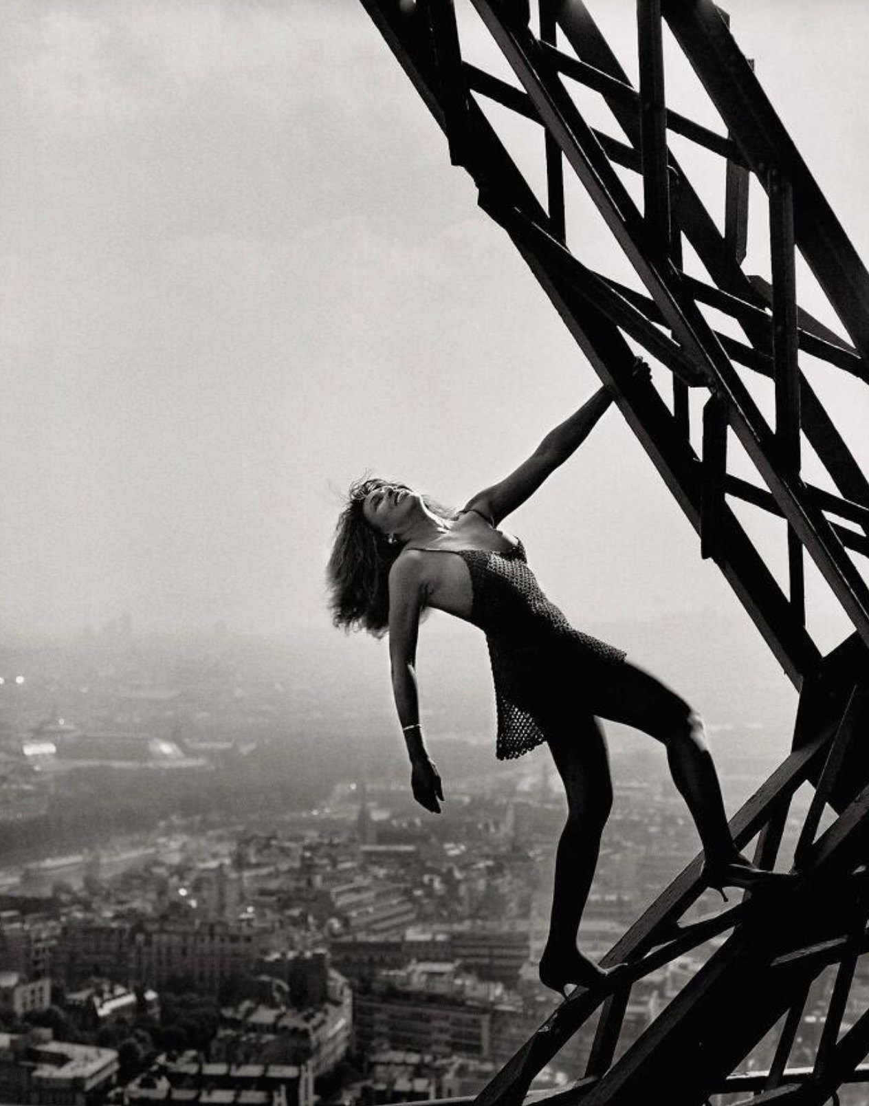 Tina Turner On The Eiffel Tower, 1989 